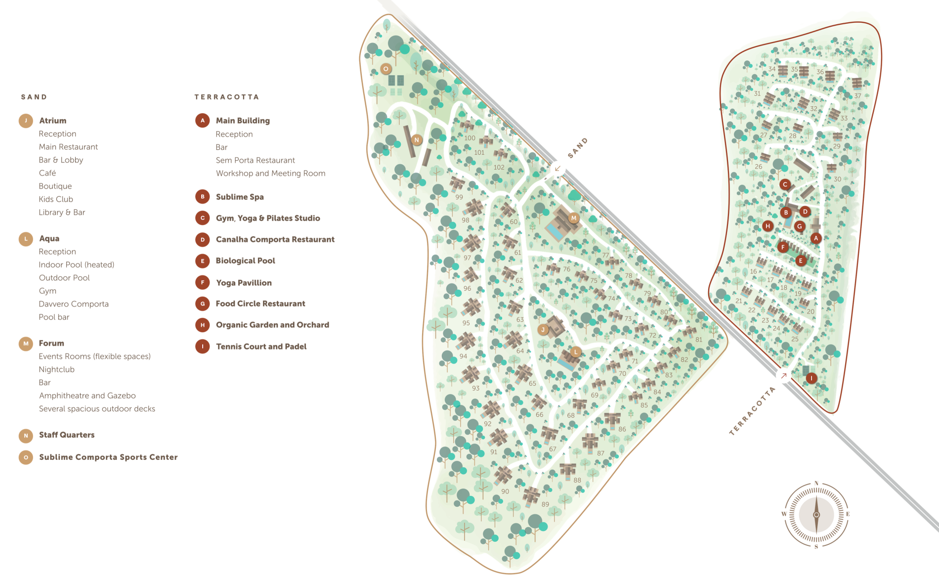 Estas alas formam um só destino, mais amplo, mais rico, e inconfundivelmente Sublime.